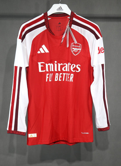 2026/27 Arsenal Home Long Sleeve Player Edition front