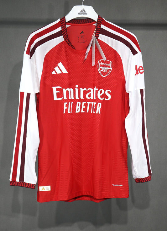 2026/27 Arsenal Home Long Sleeve Player Edition front