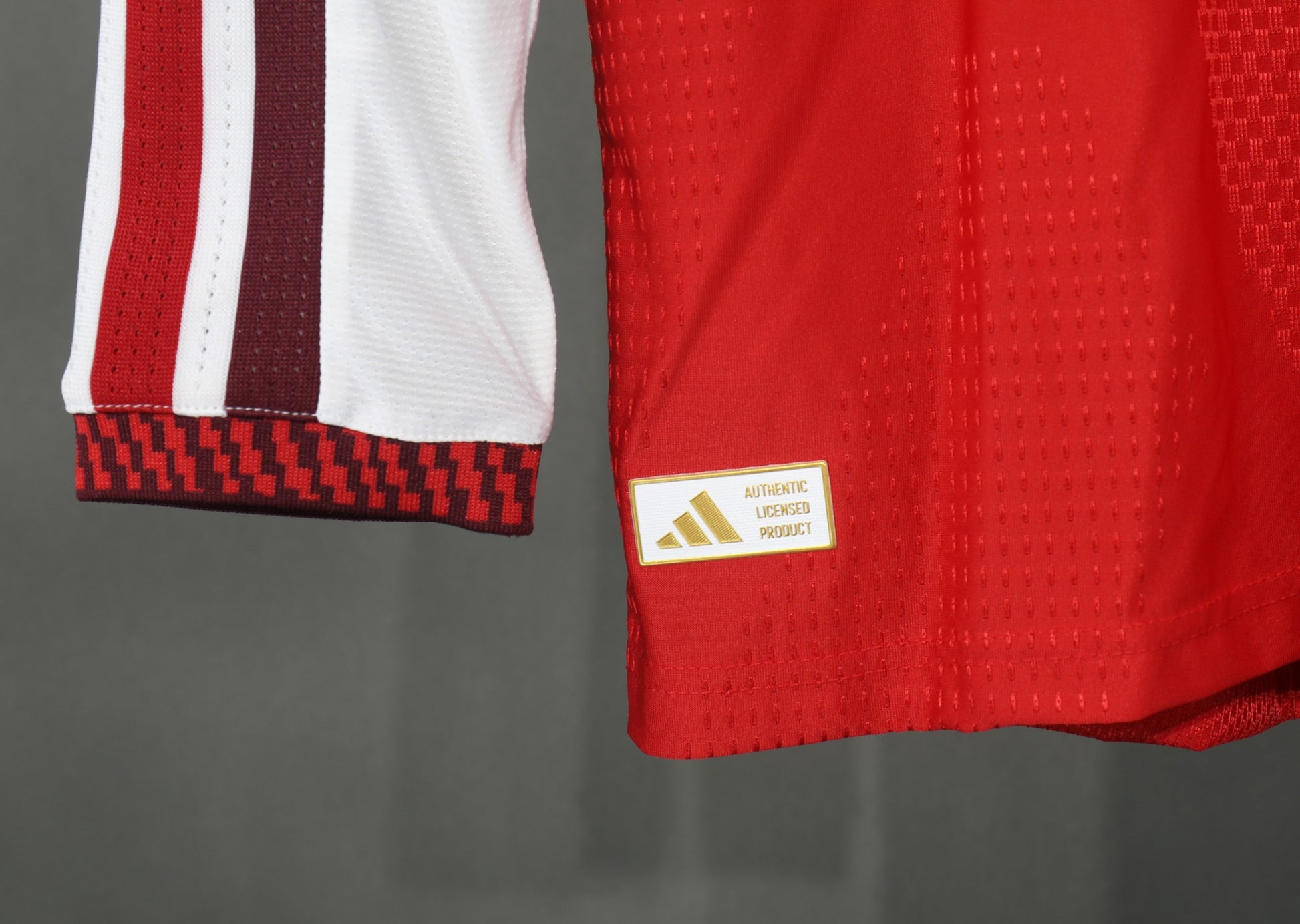2026/27 Arsenal Home Long Sleeve Player Edition hem detail