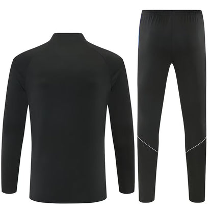 2026/27 Atletico Madrid Black Half-Pull Training Suit back