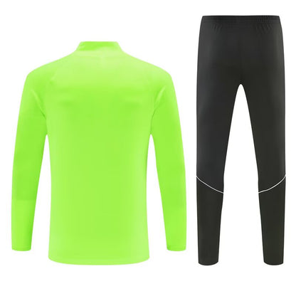 2026/27 Atlético Madrid Fluorescent Green Half Pull Training Suit back