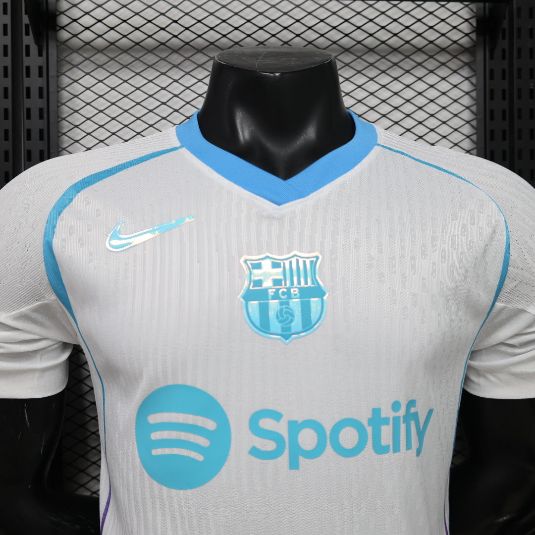 2026/27 Barcelona Special Edition White Player Version front close-up