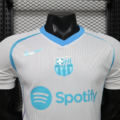 2026/27 Barcelona Special Edition White Player Version front close-up