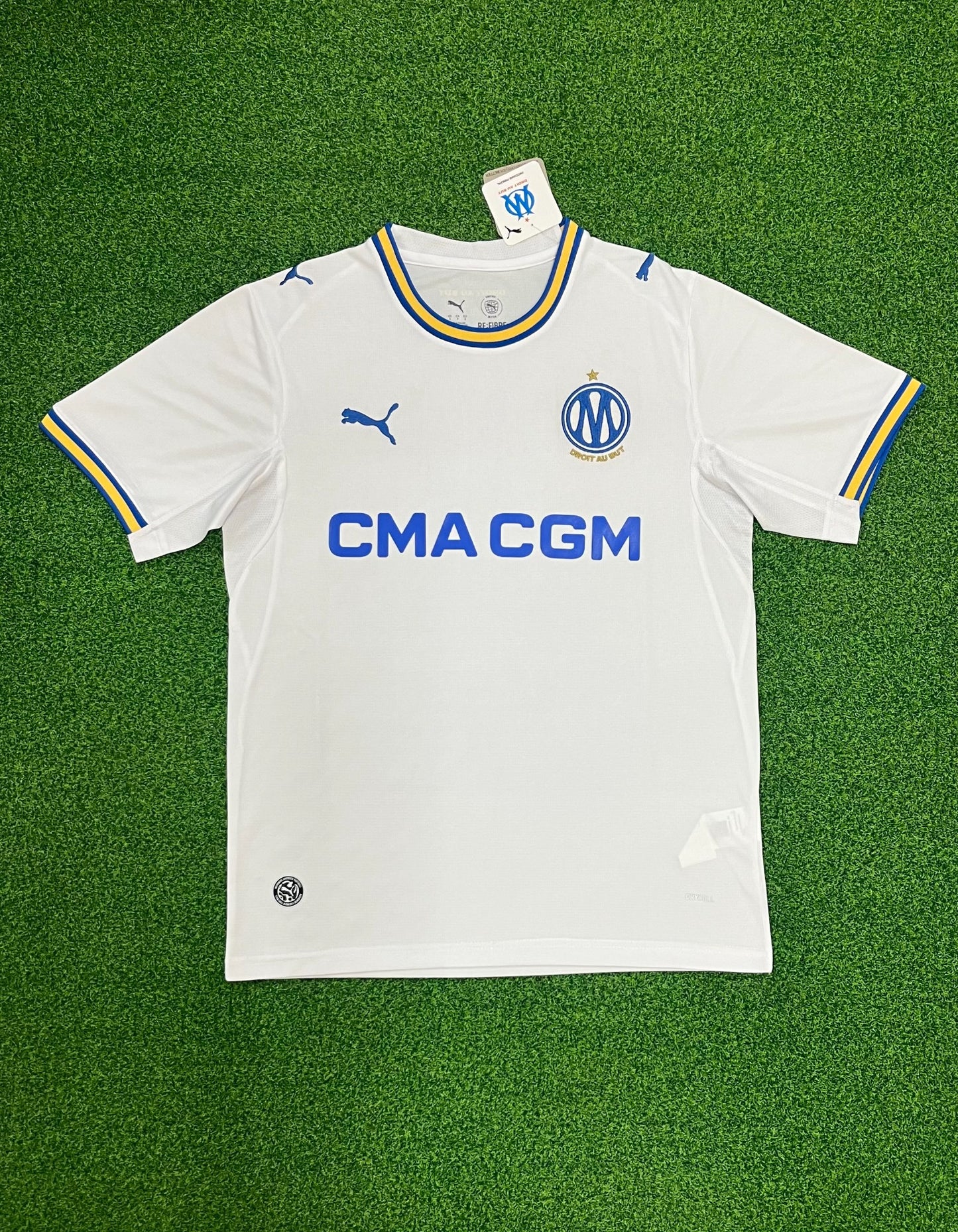 2026/27 Marseille Home Fan Version Soccer Jersey front
