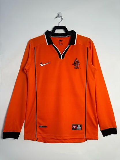 Retro 1998 Netherlands home long sleeved S-XXL