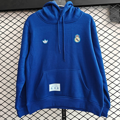 25/26 Real Madrid Mini Retro Embroidered Hoodie (S-3XL)