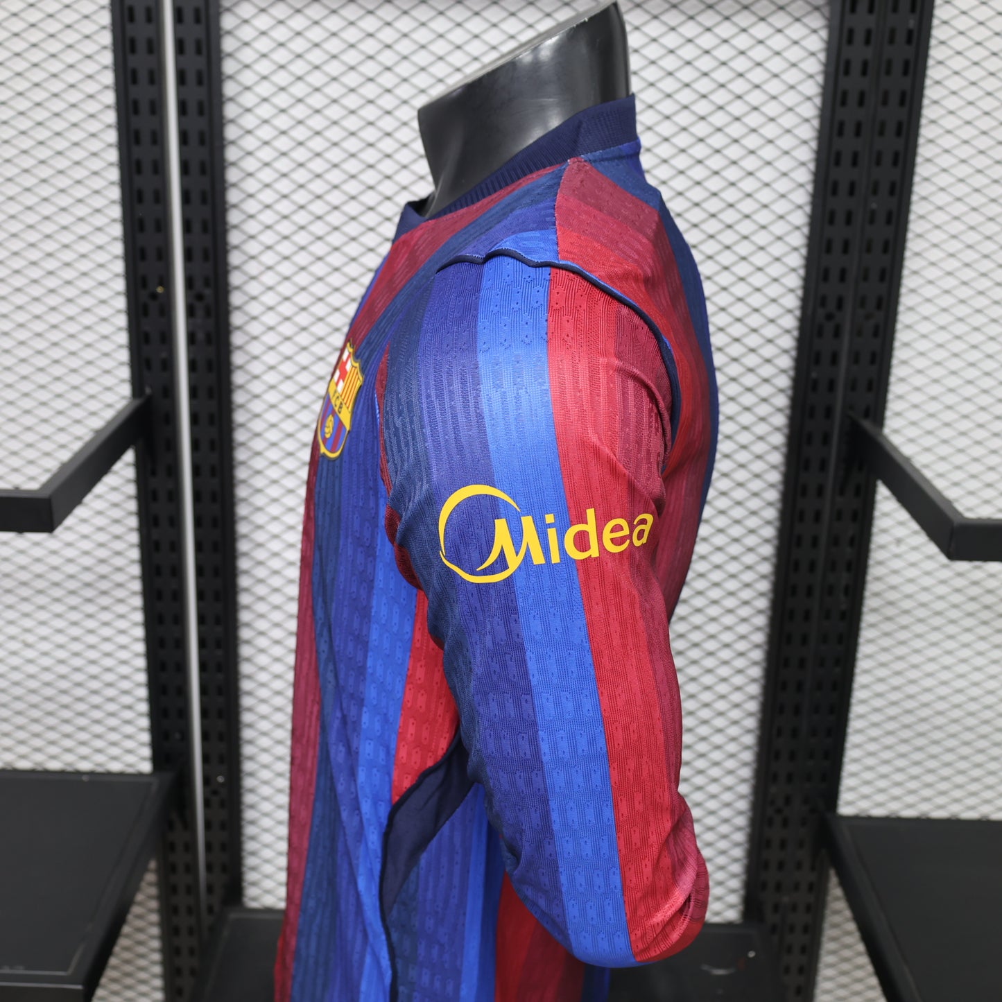 2026/27 Barcelona Home Long Sleeve Player Version Soccer Jersey S-XXL