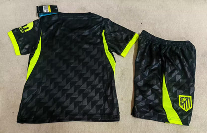 2026/27 Kids Atletico Madrid away fan version Soccer Jersey&Size 16-30