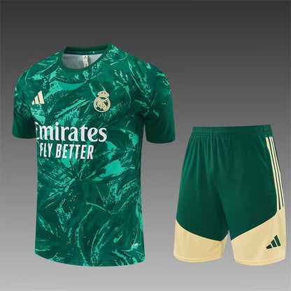 2026/27 Real Madrid Green Camouflage Training Suit