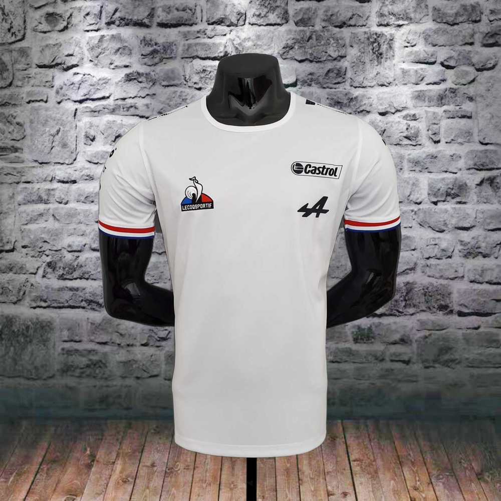Alpine F1 Team White T-Shirt – Gaoshan Edition S–5XL