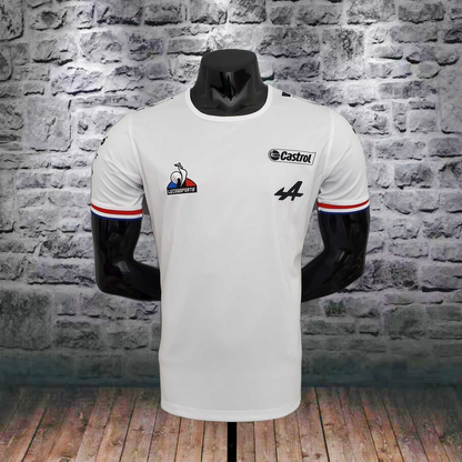 Alpine F1 Team White T-Shirt – Gaoshan Edition S–5XL