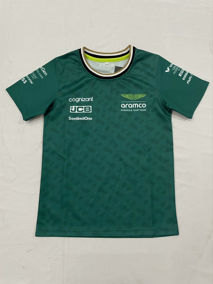 Aston Martin Aramco F1 Kids T-Shirt – 2024 Team Edition