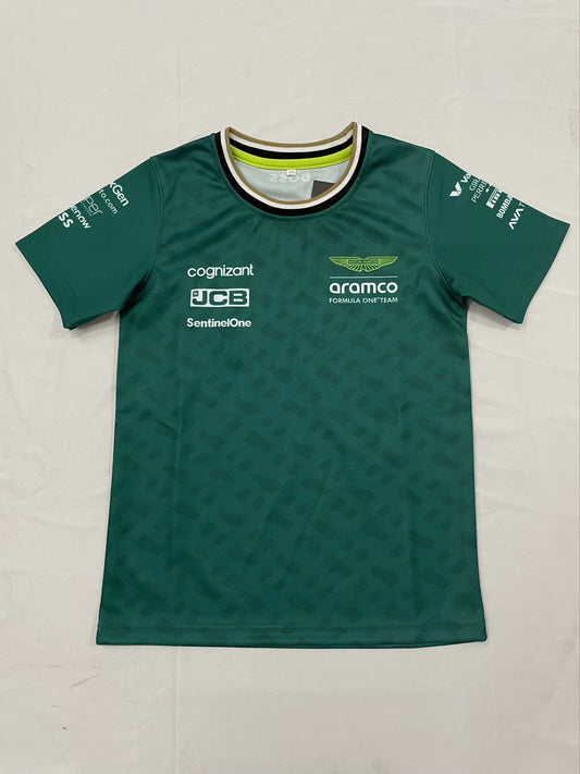 Aston Martin Aramco F1 Kids T-Shirt – 2024 Team Edition