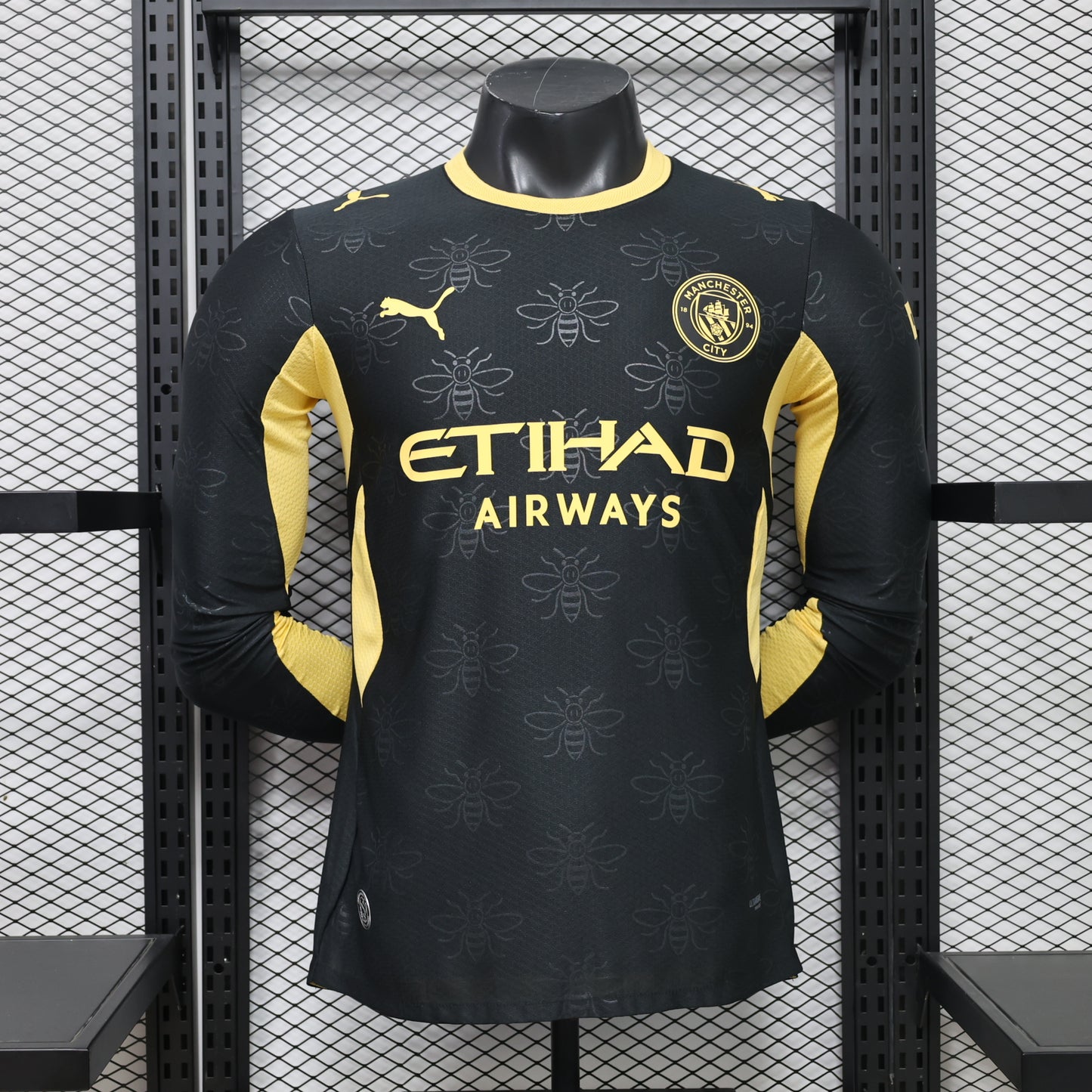 2026/27 Manchester City away long sleeved player Version Soccer Jersey S-XXL