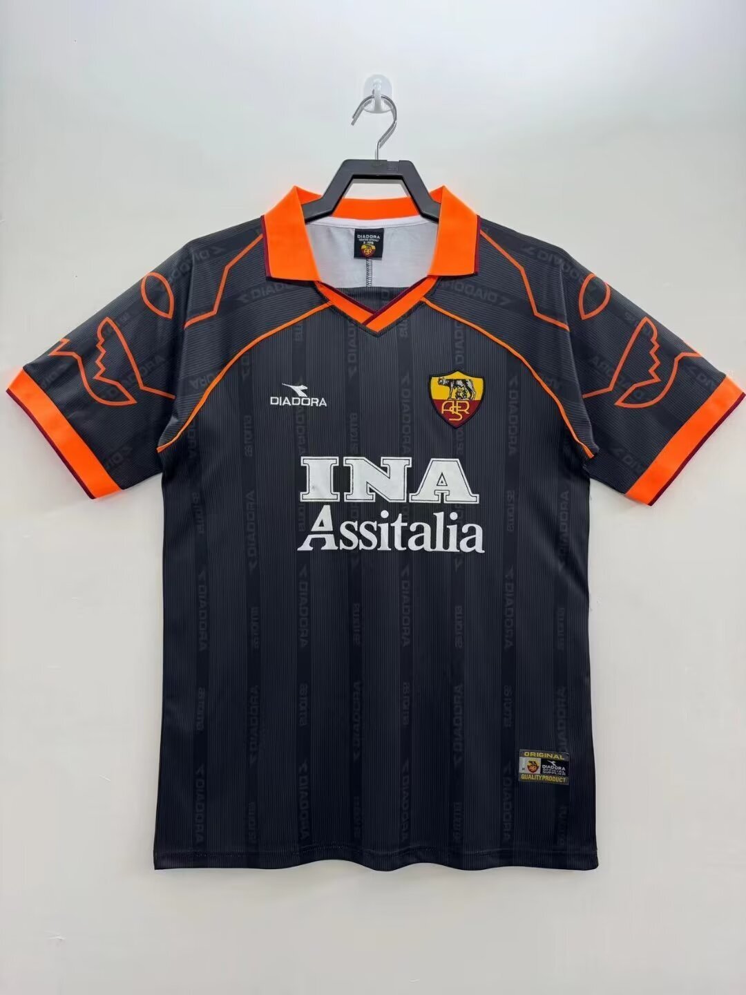 Retro 1999/00 Roma Home