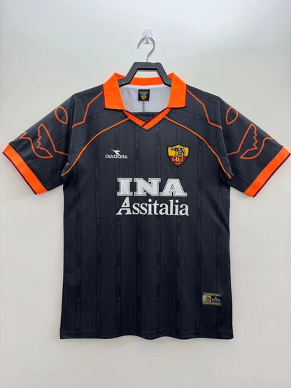 Retro 1999/00 Roma Home