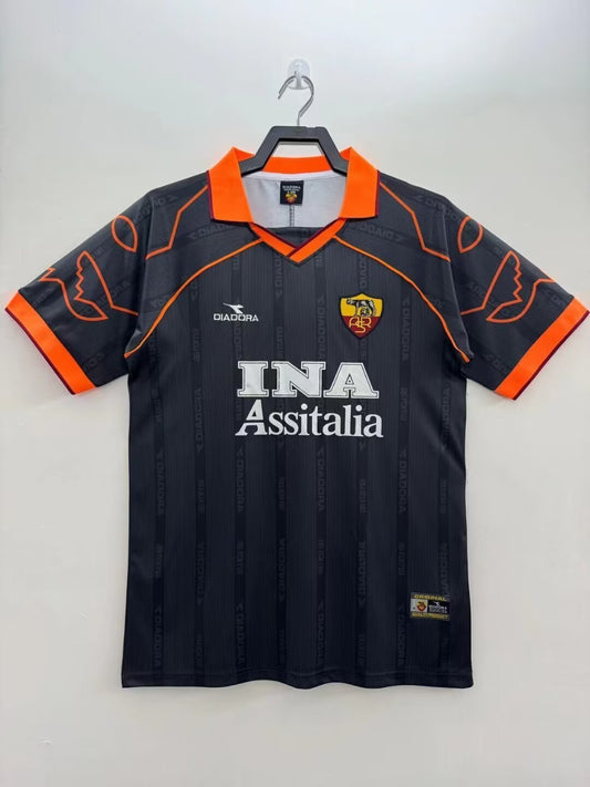 Retro 1999/00 Roma Home