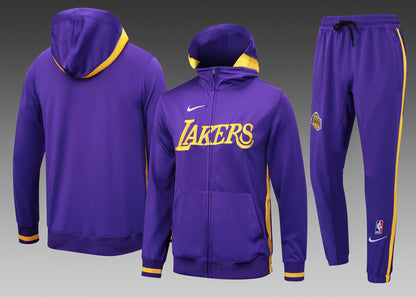 NBA Los Angeles Lakers Purple Tracksuit – Hoodie & Pants (S to 2XL)