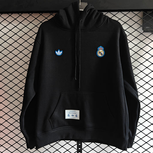 25/26 Real Madrid Mini Retro Embroidered Hoodie (S-3XL)