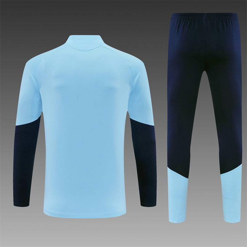 2026/27 Argentina Light Blue Half Pull Training Suit