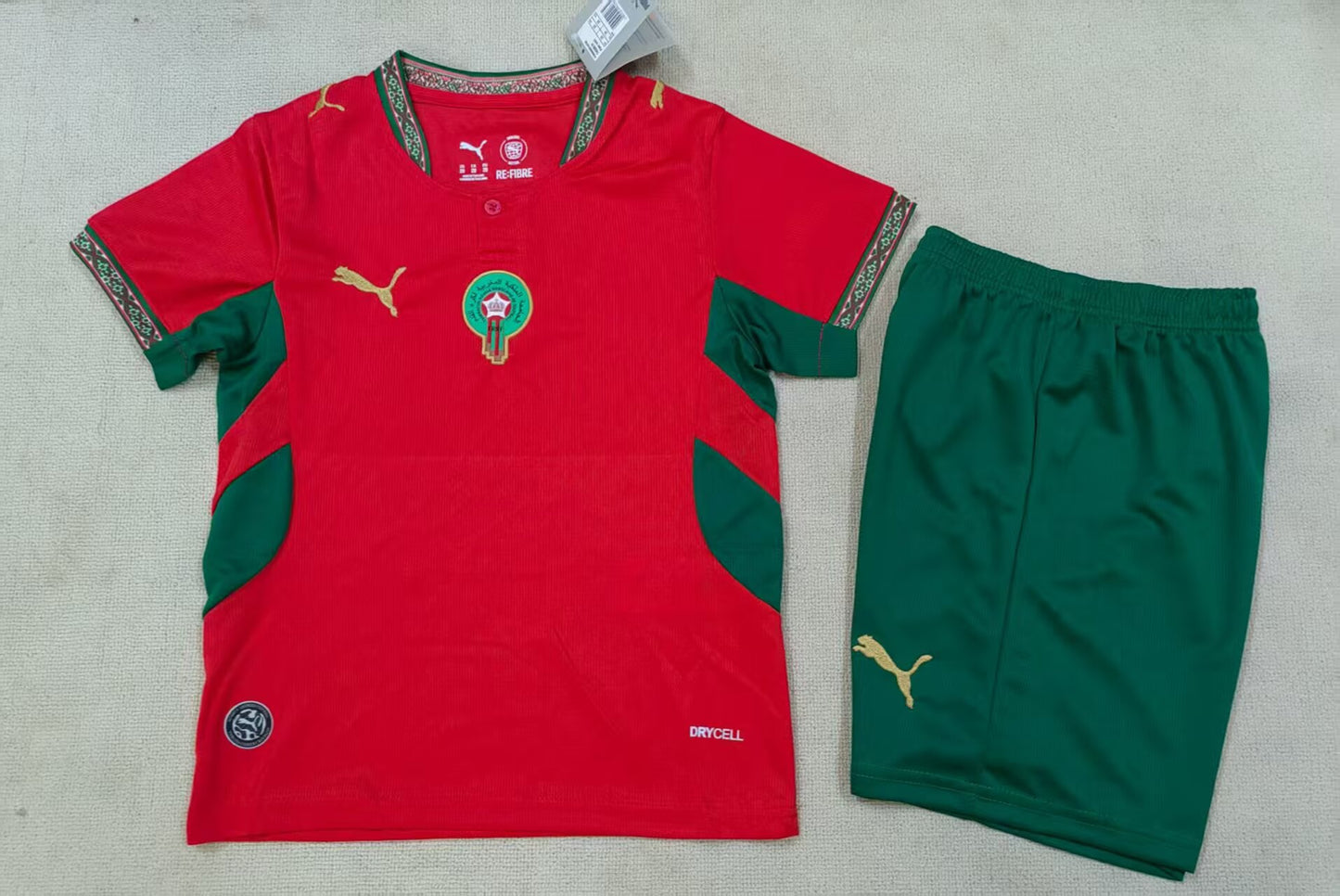 2026/27 Kids Morocco Home World Cup Jersey