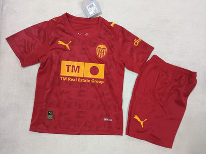 25/26 Kids Valencia 2nd away Size 16-30