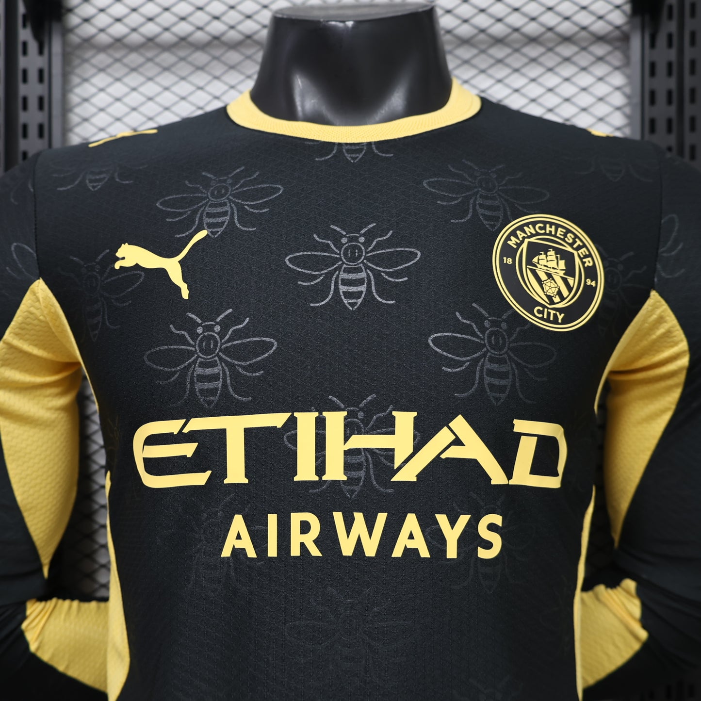 2026/27 Manchester City away long sleeved player Version Soccer Jersey S-XXL