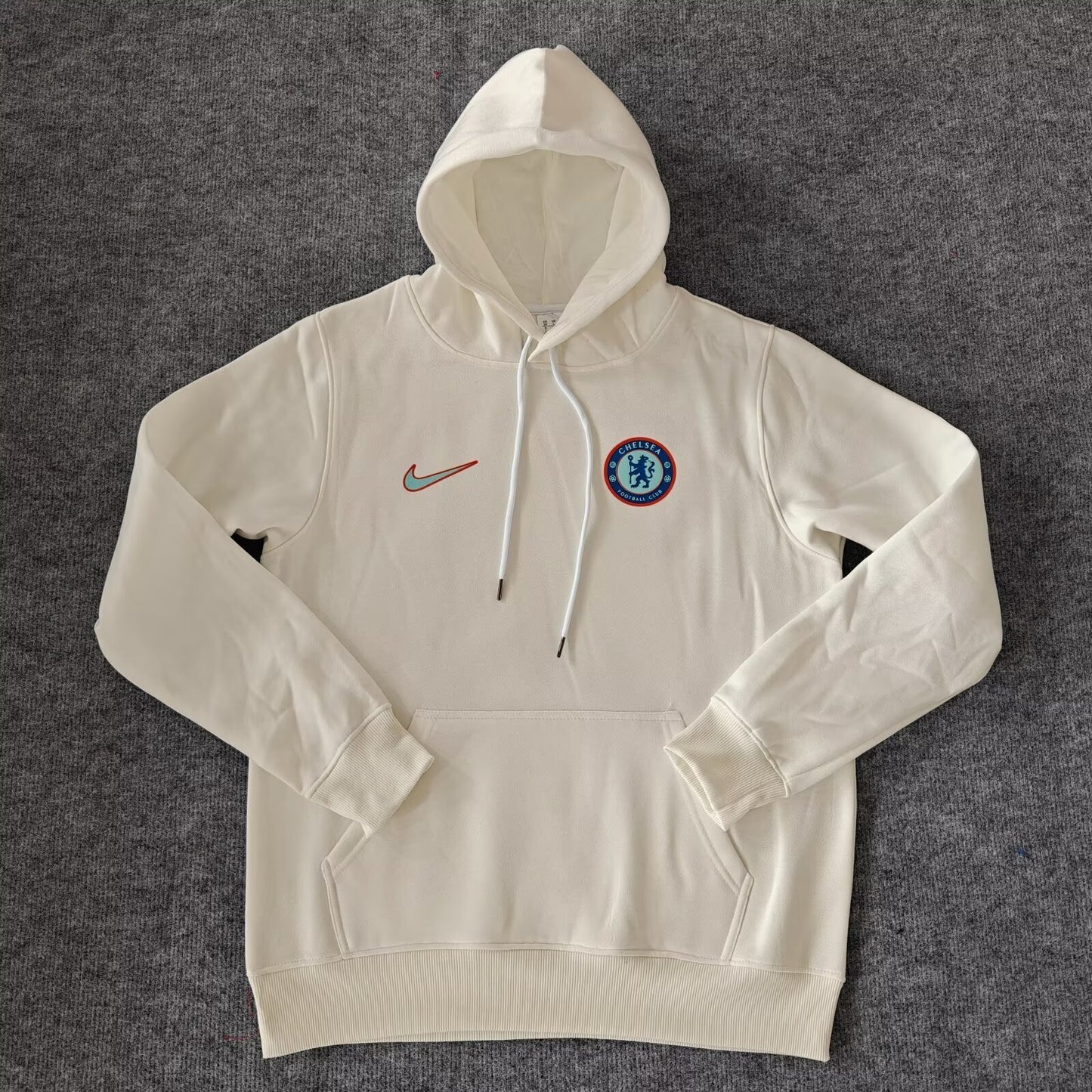 Nike x Chelsea FC Home Fleece Lined Hoodie – Official Football Fan Pullover Sweatshirt – Men’s Casual Wear – Sizes S-3XL – Black, White, Grey, Beige, Navy & Red