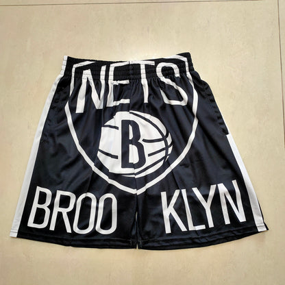 Nets Mitchell&ness Classic Black Shorts