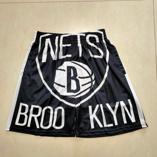 Nets Mitchell&ness Classic Black Shorts
