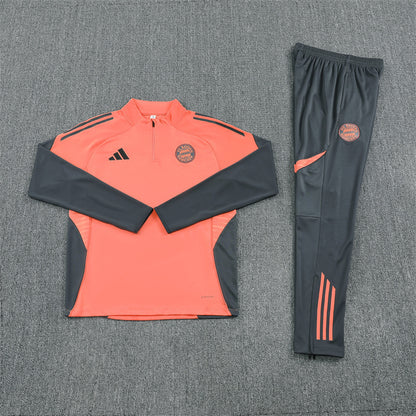 2025/26 Bayern Orange Half Pull Training Suit (Adults&Kids)