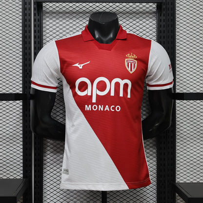 2026/27 Monaco home player version Soccer Jersey S-XXL