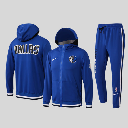 NBA Dallas Mavericks Blue Tracksuit – Hoodie & Pants (S to 2XL)