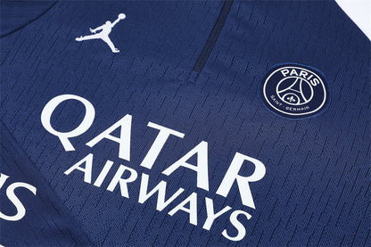 2025/26 Jordan PSG Royal Blue Half Pull Training Suit (Adults&Kids)