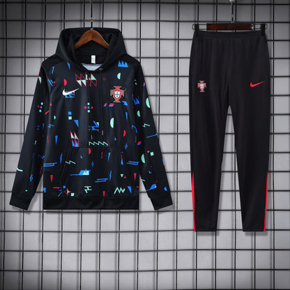 Portugal hoodie training uniform