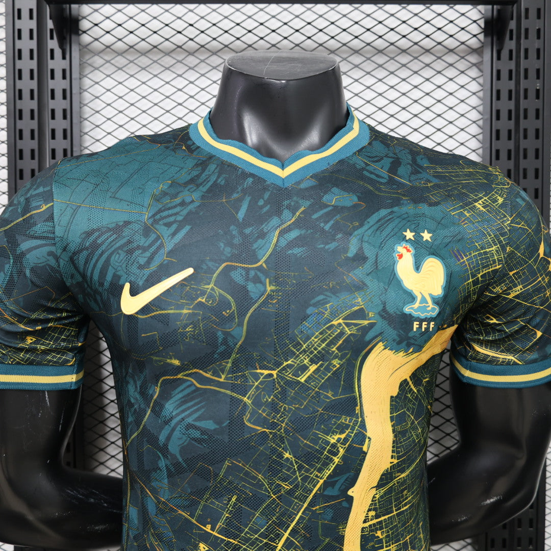 2026/27 France Special Edition Dark Green Player Version Soccer Jersey S-XXL