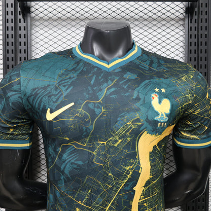 2026/27 France Special Edition Dark Green Player Version Soccer Jersey S-XXL