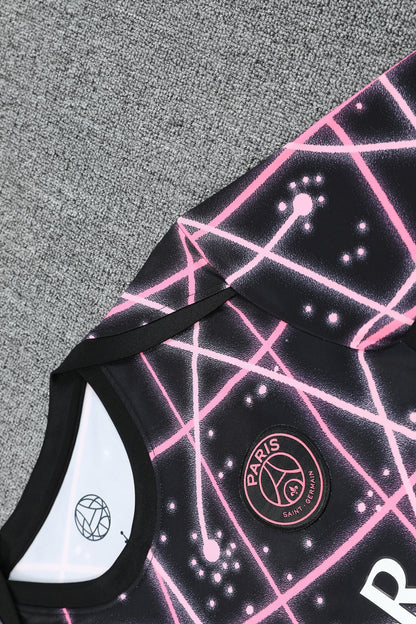 Paris Saint-Germain 25/26 Training Suit – Black & Neon Pink