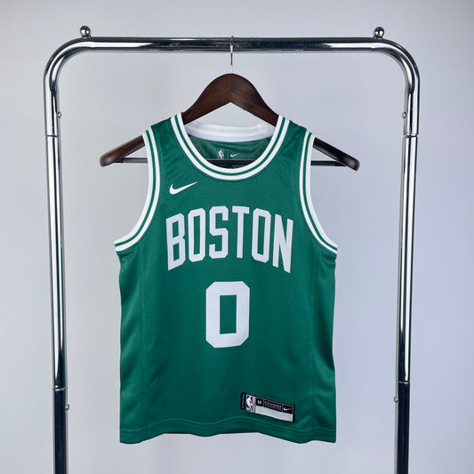 NBA Kids # Celtics Green No.0 Tatum