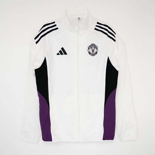 25/26 Manchester United White Windbreaker S-3XL