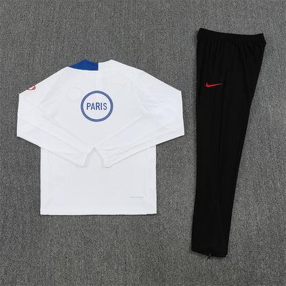 2025/26 PSG White Half Pull Training Suit (Adults&Kids)
