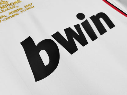 Long sleeved: 2006/07 AC Milan away