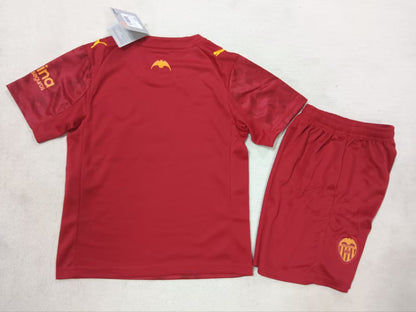 25/26 Kids Valencia 2nd away Size 16-30