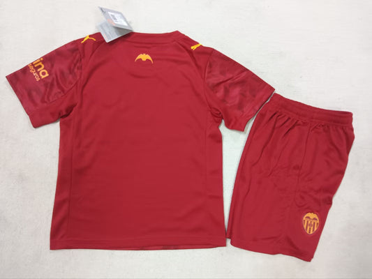 25/26 Kids Valencia 2nd away Size 16-30