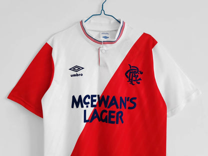 1987/88 Rangers away