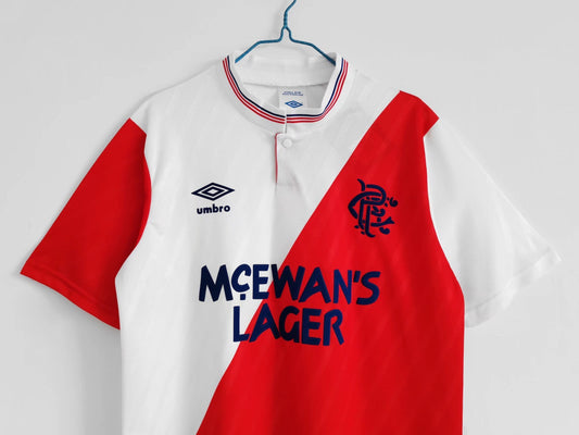1987/88 Rangers away