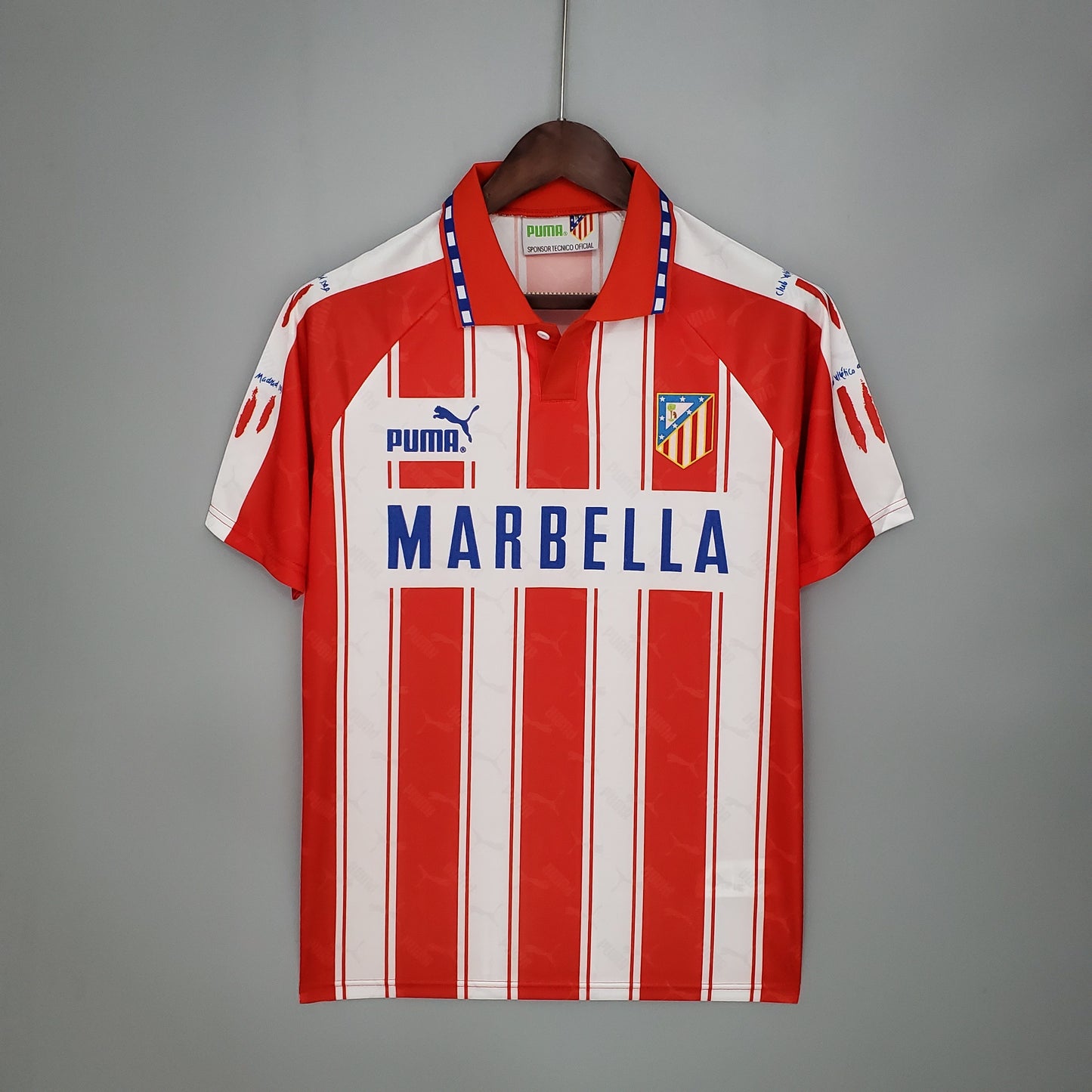 Retro Atletico Madrid 94/95 Home Kit