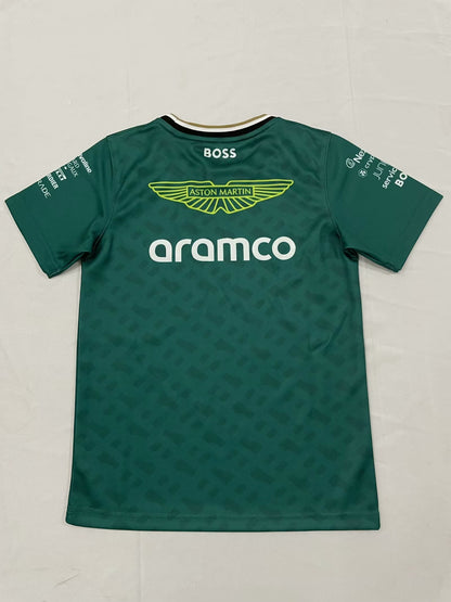 Aston Martin Aramco F1 Kids T-Shirt – 2024 Team Edition