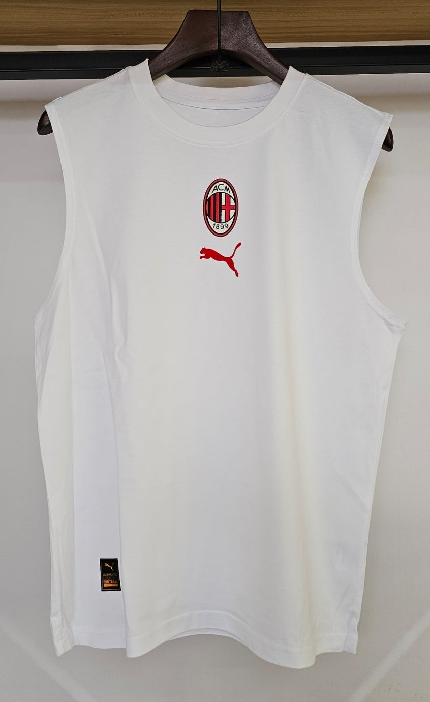 25/26 AC Milan pure cotton football vest T-shirt (S-3XL)