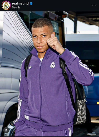 25/26 Real Madrid Adidas Originals Retro Jacket Set (S–XXL)